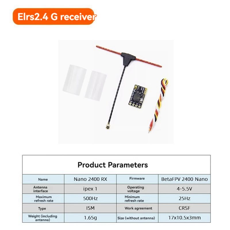 Drone Antenna - Ricevitore ABXE-5X ELRS 2.4Ghz NANO Expresslrs