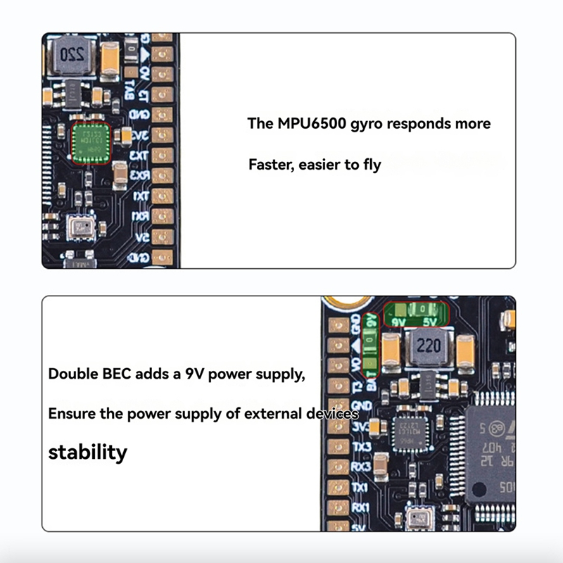 F722 Flight Controller - STACK 80A+F405/F722 per drone FPV da