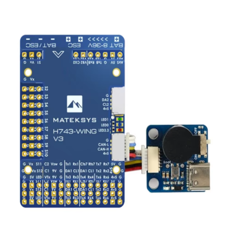 Betaflight Fc - Matek H743-WING V3 FC con OSD