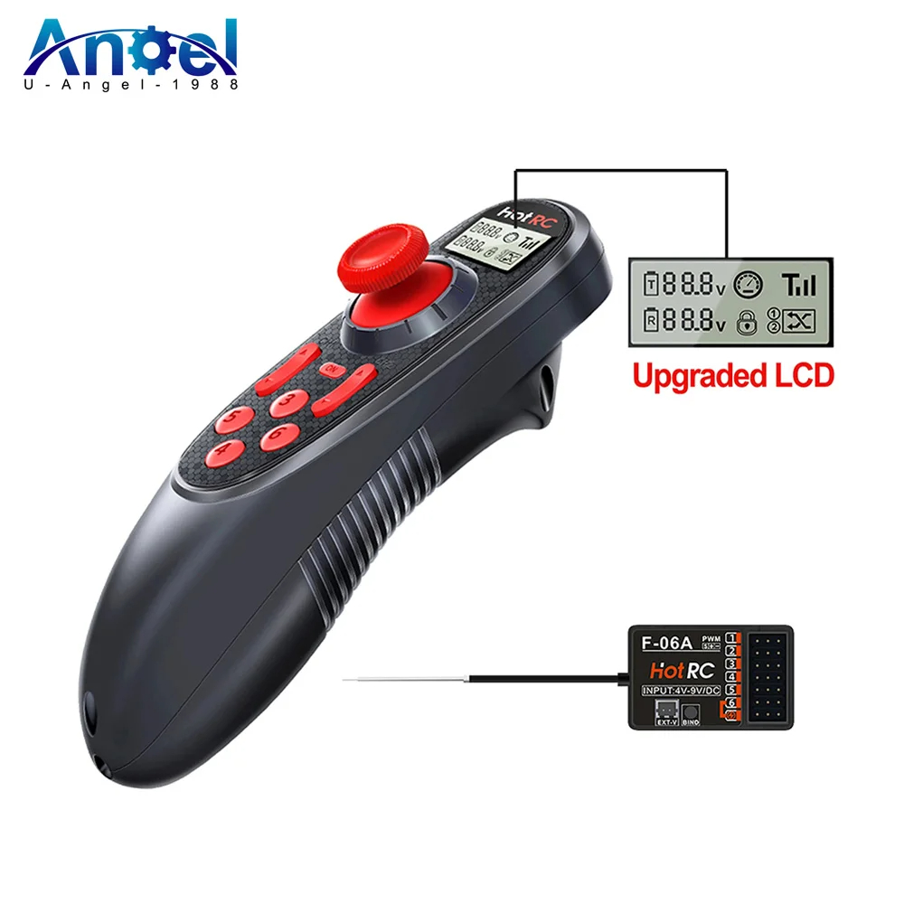 Radio Transmitter 2.4Ghz - HOTRC DS-600 6CH 2.4GHz Trasmettitore sistema