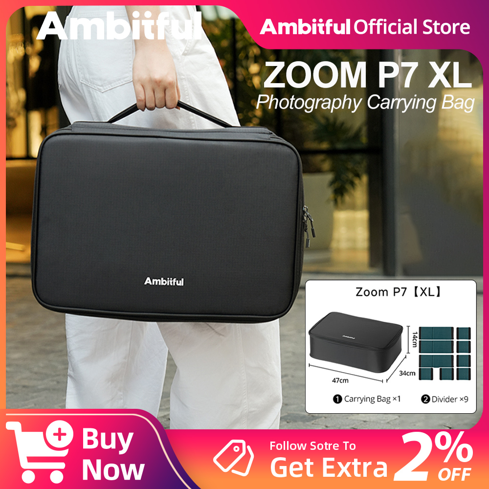 Drone With Camera - Ambitful ZOOM P7II XL Borsa da