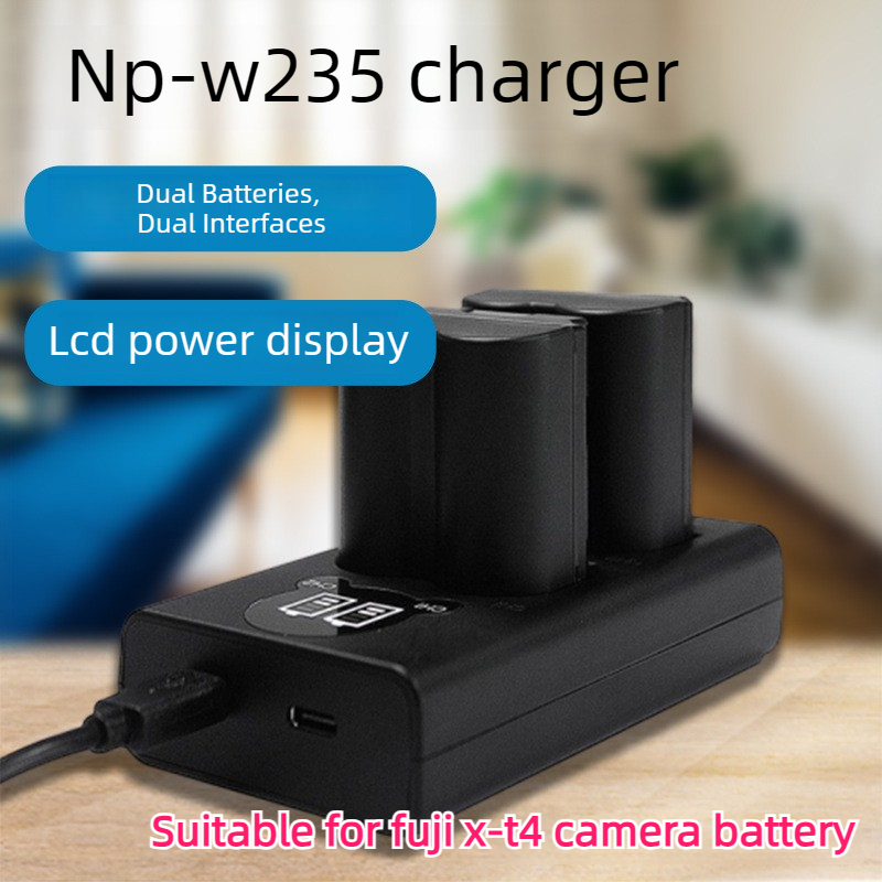 Drone With Camera - 2200mAh NP-W235 NP W235 Batteria LCD