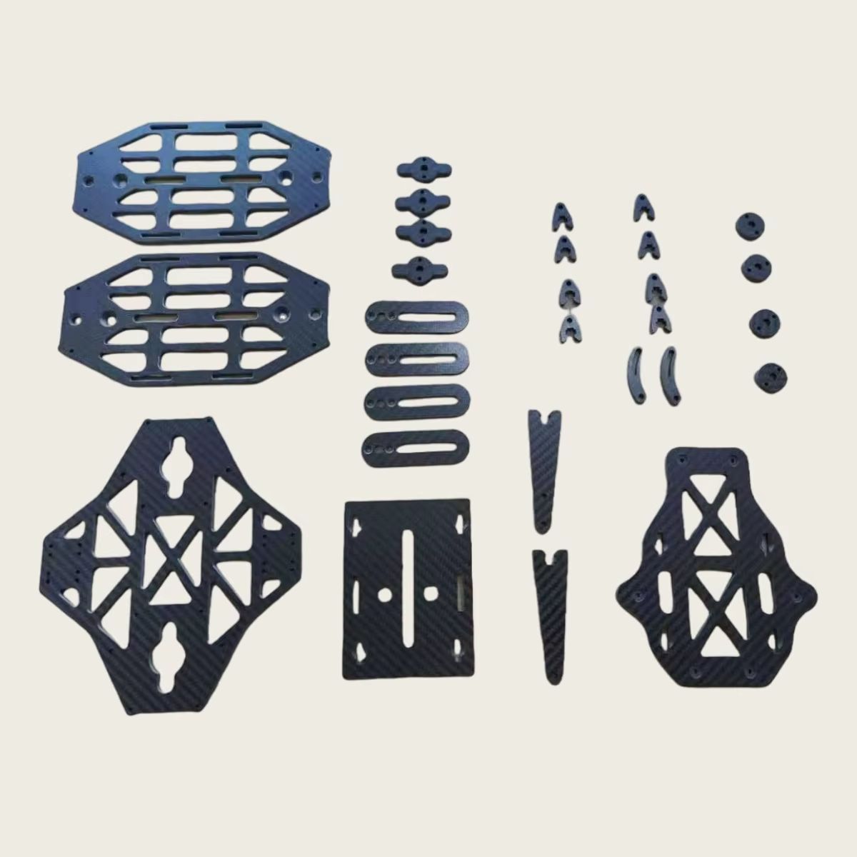 Carbon Fiber Drone Frame - Pannello in Fibra di Carbonio, Lavorazione