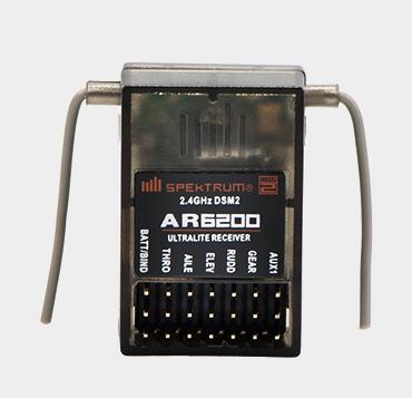 Radio Transmitter 2.4Ghz - Spektrum AR6200 2.4GHz 6CH Supporto ricevitore