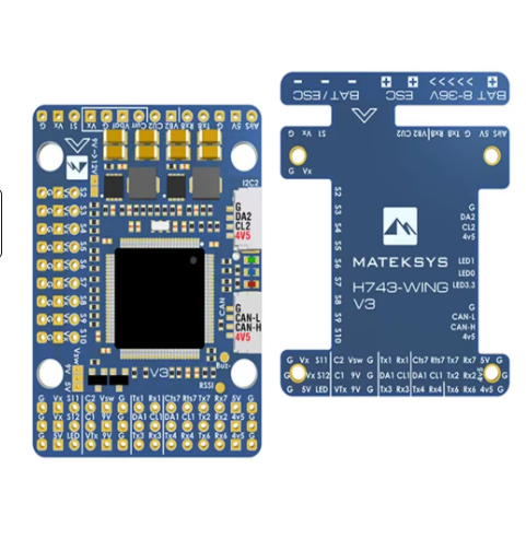 Matek H743-WING V3 FC con OSD  - Betaflight Fc recensione e prezzo