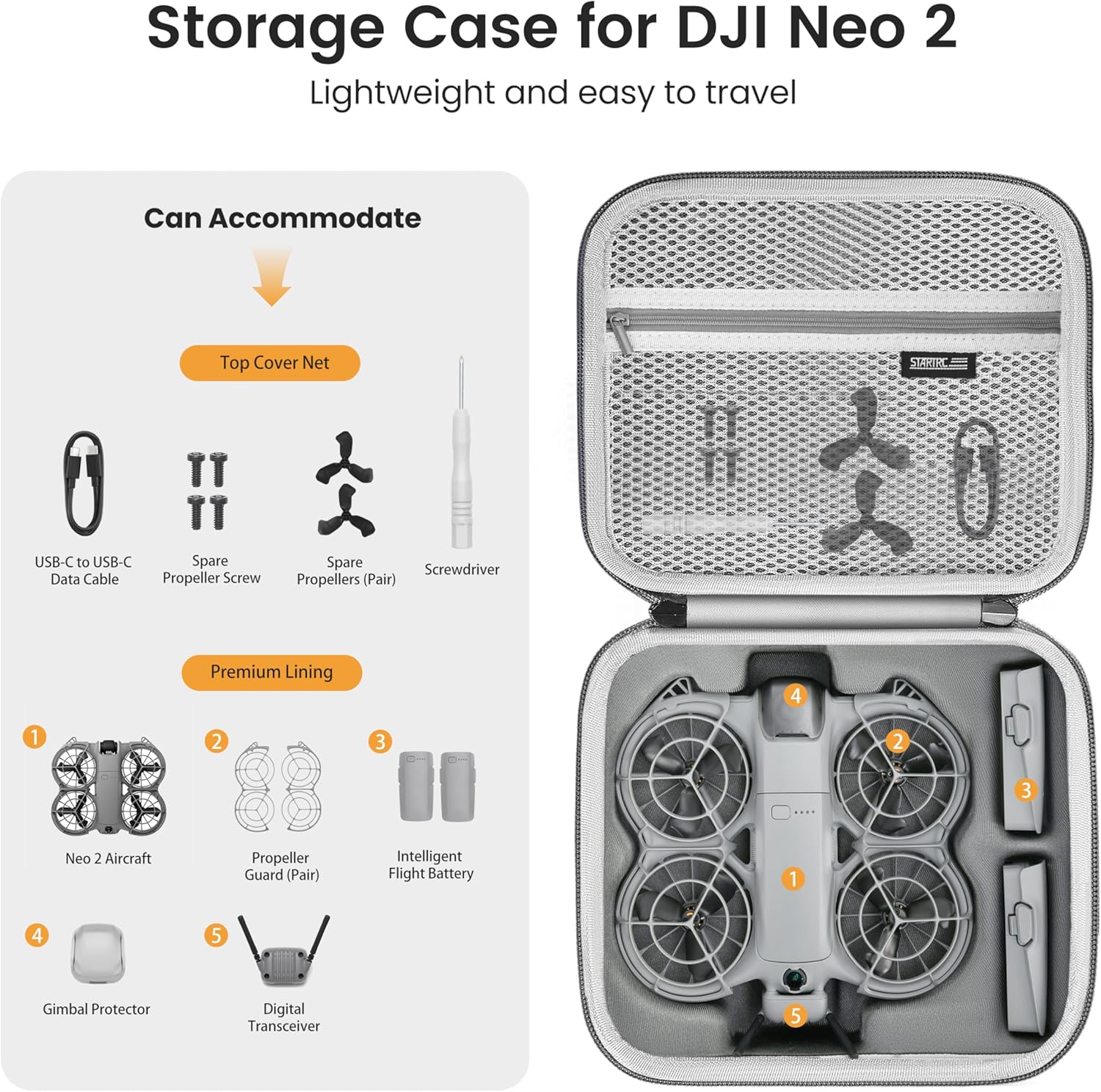 STARTRC Neo 2 Borsa a tracolla - Dji Drone recensione e prezzo