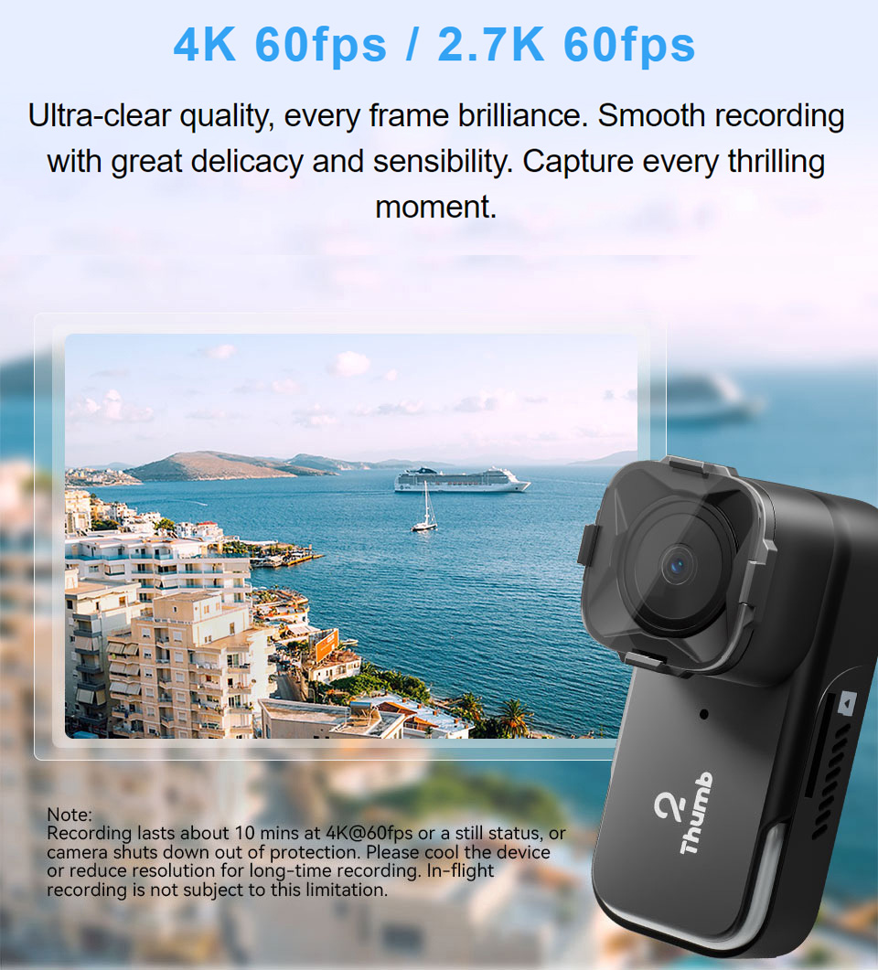 Nuova versione RunCam Thumb 2  - Runcam Camera recensione e prezzo