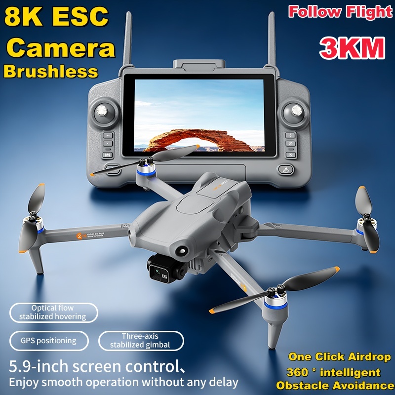 Drone con schermo touchscreen  - Drone Gimbal recensione e prezzo