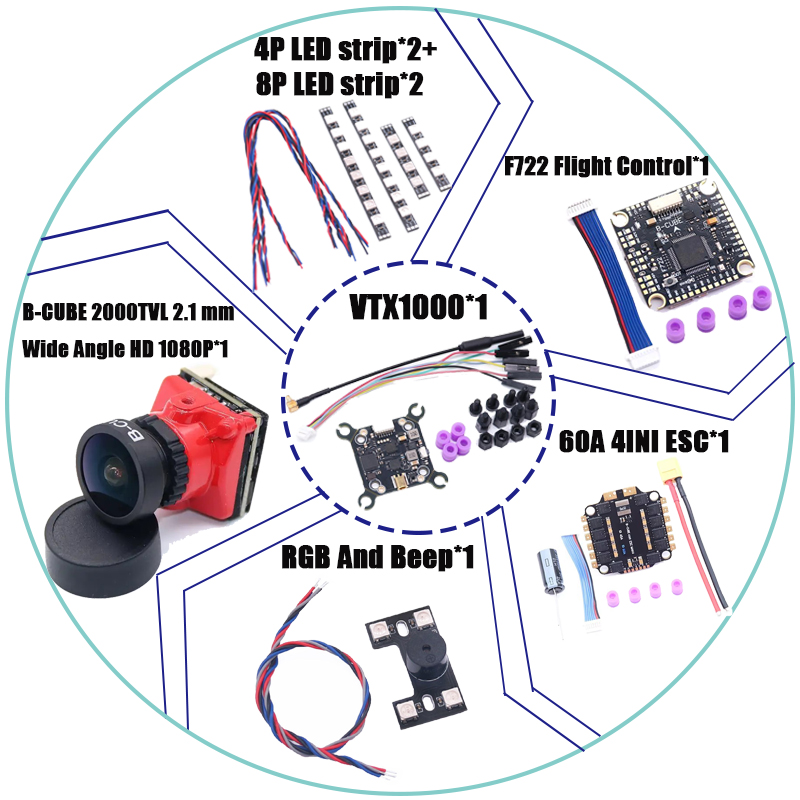 RCtoSky F4V3S PLUS F722 F745 H - F722 Flight Controller recensione e prezzo