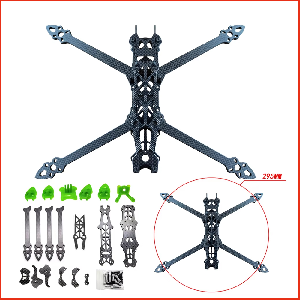 1 pz Mark4 Mark 4 HD 7 pollici - Carbon Fiber Drone Frame recensione e prezzo