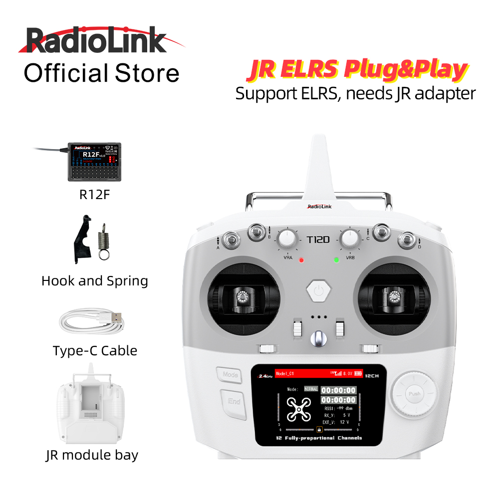 Modulo RadioLink T12D JR 12CH  - Radio Transmitter 2.4Ghz recensione e prezzo