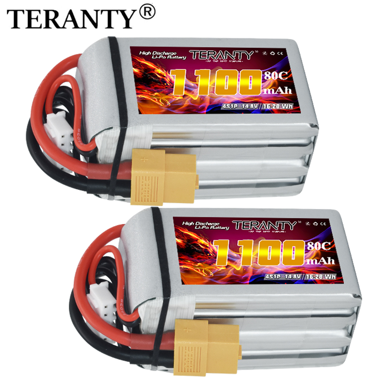 Batteria Lipo TERANTY 4S 1100m - Lipo Battery 4S recensione e prezzo
