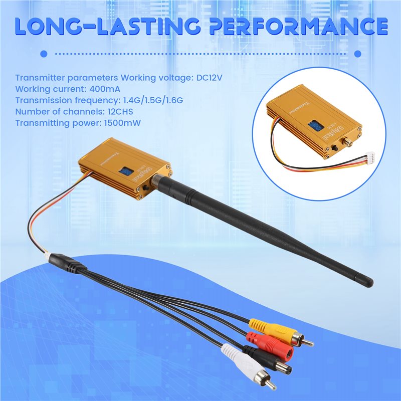 A48U 1.5G 1.5W FPV VTX 12CH 15 - Rc Transmitter recensione e prezzo