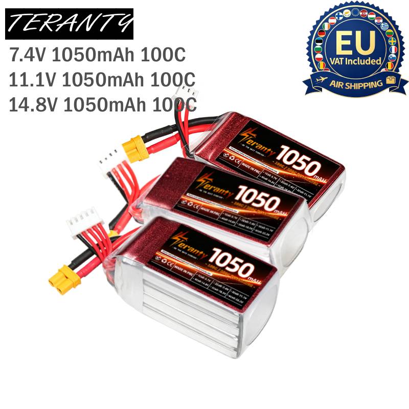 2PCS Batteria Lipo RC 1050mAh  - Lipo Battery 4S recensione e prezzo