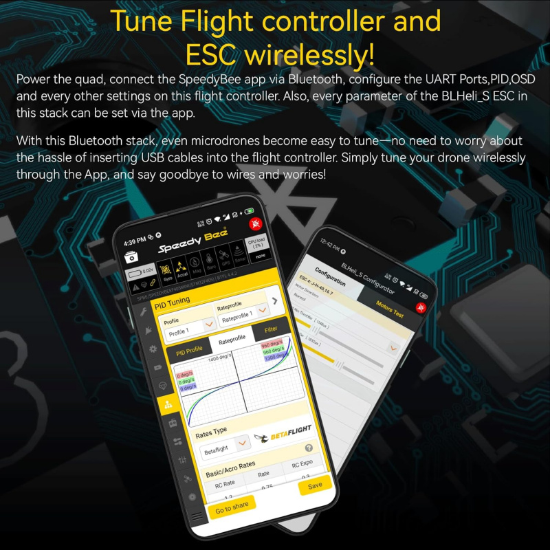 F405 Mini Stack BLS 35A 4in1 E - F405 Flight Controller recensione e prezzo