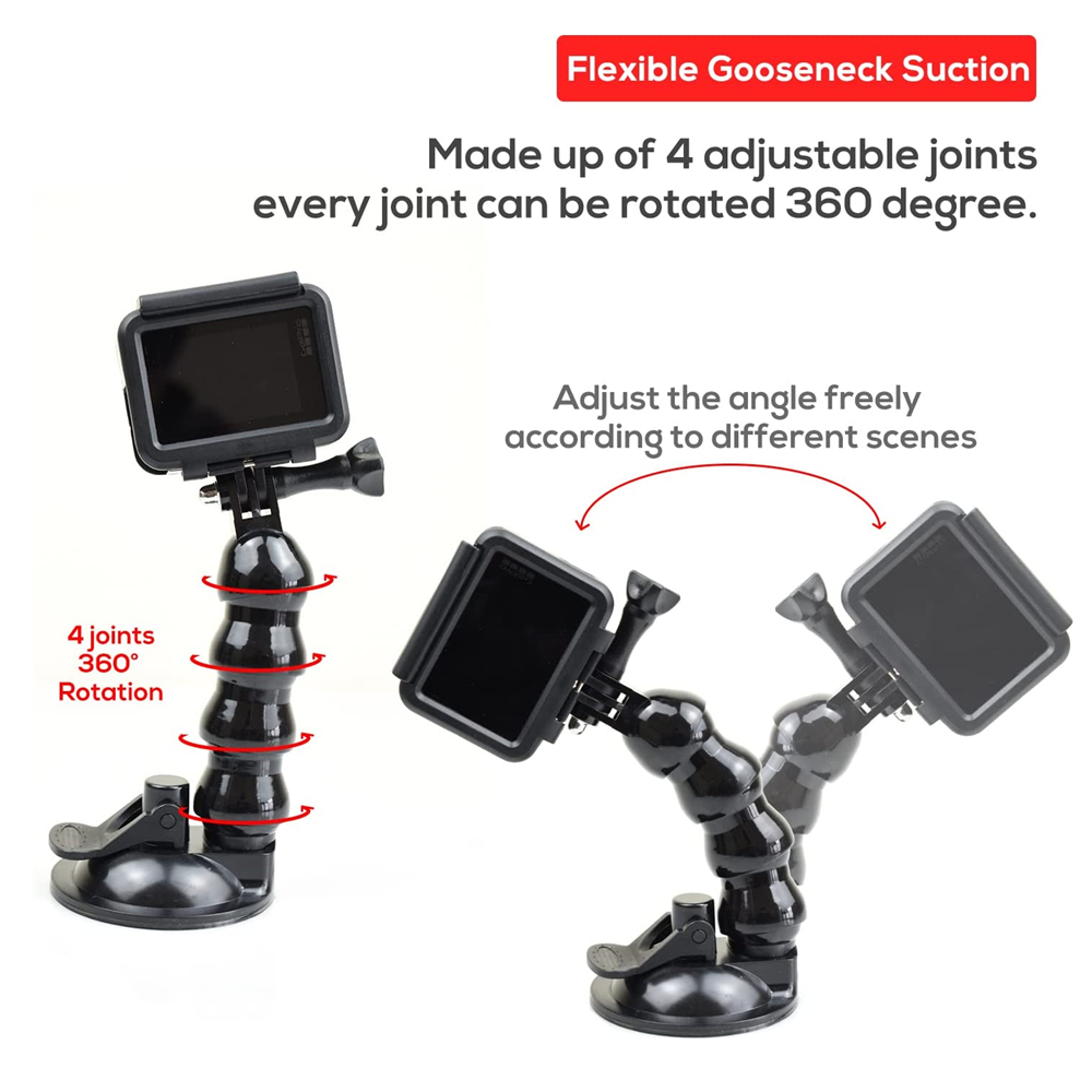 Supporto per auto con ventosa  - Runcam Camera recensione e prezzo