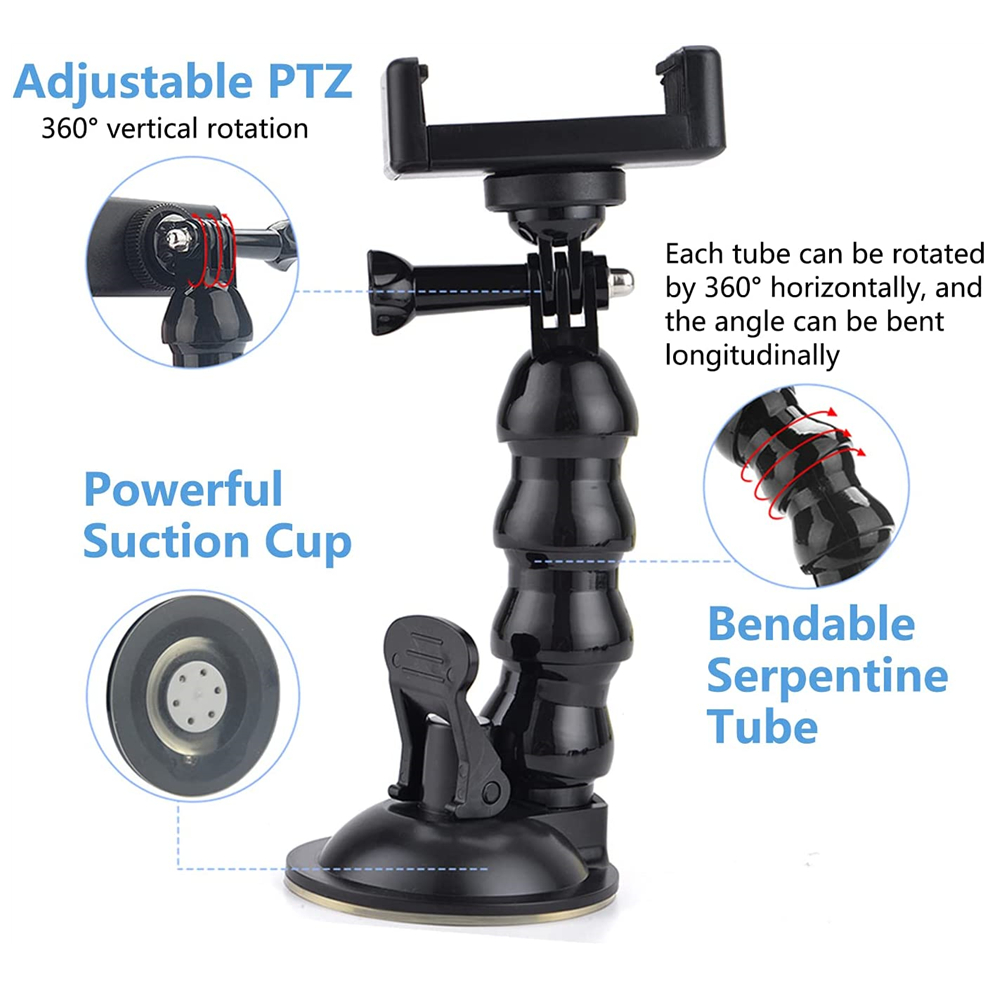 Supporto per auto con ventosa  - Runcam Camera recensione e prezzo
