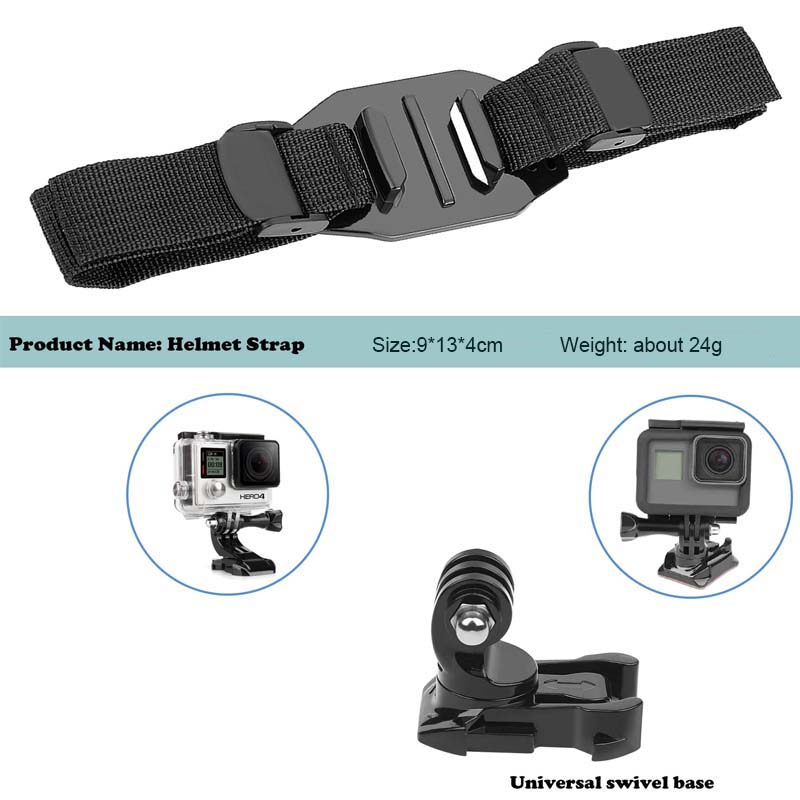 Cinturino regolabile per casco - Runcam Camera recensione e prezzo