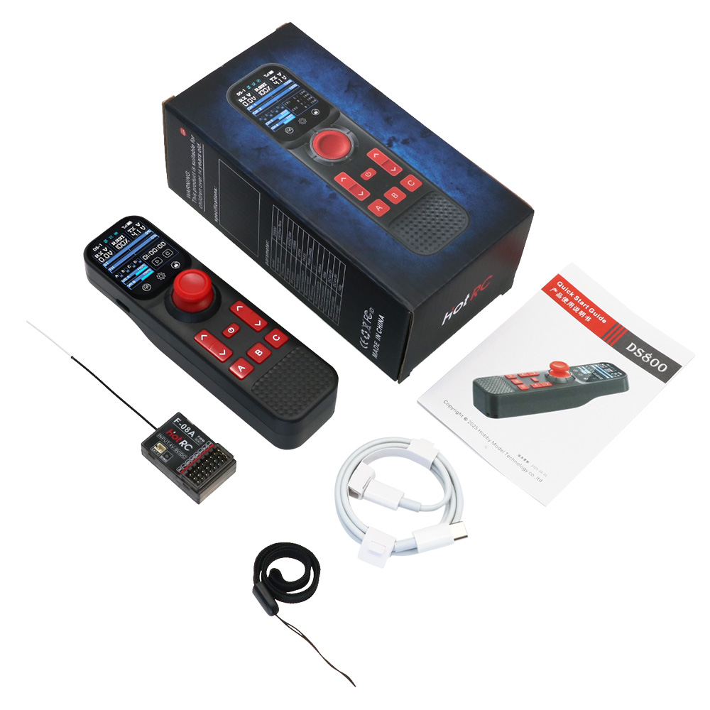Telecomando Hotrc DS-800 2.4Gh - Radio Transmitter 2.4Ghz recensione e prezzo